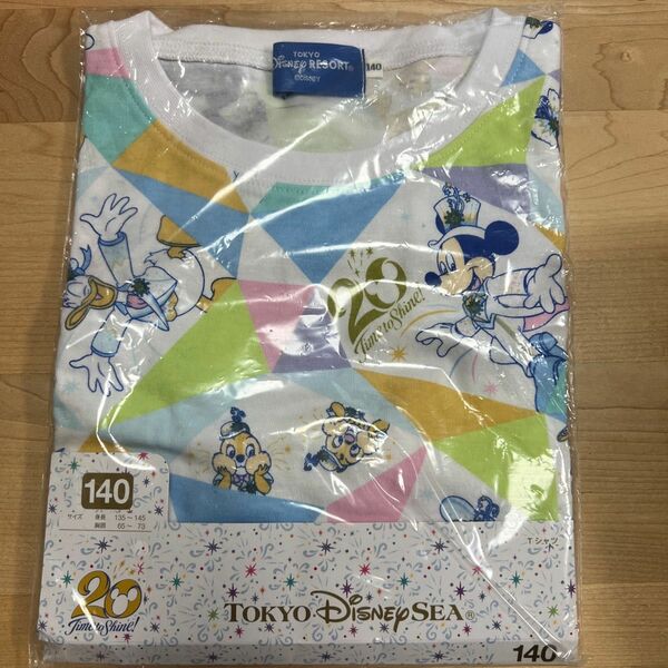 Tシャツ 東京ディズニーリゾート　ディズニーシー ２０周年 Tシャツ　新品