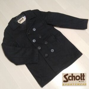 【Schott】ショット ピーコート SPORTS WEAR 750B サイズ20 ボーイズ 80’s 90’s USA製 