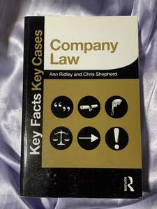 洋書 Company Law Key Facts Key Cases 会社法 主な事実 主な事例