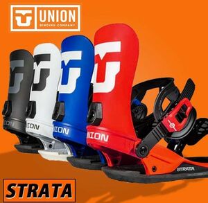 UNION ユニオン バインディング STRATAストラータ RED 2023-2024冬新作 UNION