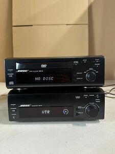 BOSE ボーズ DVA-15/RA-15 DVDプレイヤー アンプ セット 通電/ジャンク