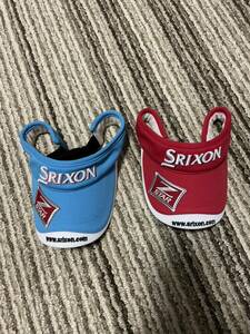 訳あり SRIXON スリクソン ゴルフサンバイザー 2個セット