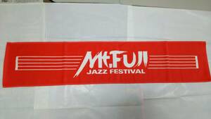 Mt. FUJI JAZZ FESTIVAL　タオルマフラー　未使用品