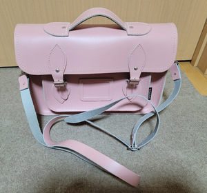 【Zatchels】サッチェル　ショルダーバッグ　2WAY　ピンク