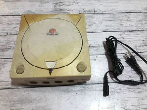 24M01-95N：【ジャンク】SEGA セガ Dreamcast HKT-3000 ドリームキャスト 本体のみ 通電確認済