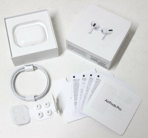 1D301 レターパック￥520発送！ APPLE アップル Air Pods Pro with Wireless Charging Case　MWP22J/A　動作確認済み【ニューポーン】