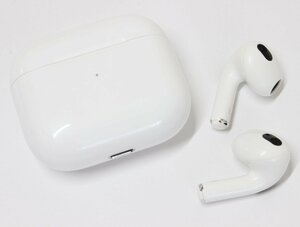 1D305 レターパック￥520発送！ APPLE アップル Air Pods 第3世代　PMTC3J/A　動作確認済み　A2566 A2565 A2564【ニューポーン】