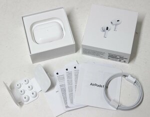 1D302 良品！レターパック￥520発送！ APPLE アップル Air Pods Pro (2nd generation)第2世代　MQD83J/A　動作確認済み【ニューポーン】