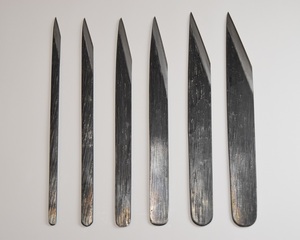  cut ... small sword 6 pcs set 2,3,4,5,6,7 minute blue steel black strike new goods [ free shipping ]