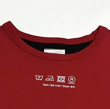 【人気】SHAREEF　シャリーフ　RIPPLE BELT S/S BIG-T　半袖Tシャツ　ベルト　バイカラー　オーバーサイズ　定価14,850円　19535031_画像7