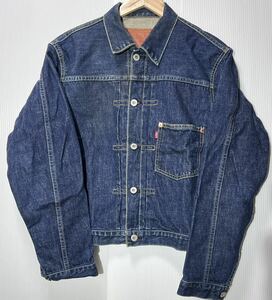 90s Levi's 71506XX 1st タイプ ヴィンテージ デニムジャケット Gジャン 38 日本製 リーバイスファースト復刻 BIG E セルビッジ