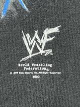 90s WWE The Rock ヴィンテージ フォトプリント Tシャツ XL 黒 Mexico製 ザ・ロック ドウェイン・ジョンソン プロレス titan sports_画像4