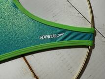 【即決】speedo スピード 女性用 ビーチバレー ビキニ ショーツ 水着 ブルマ 光沢 チーキー Blue 海外XS_画像5