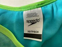 【即決】speedo スピード 女性用 ビーチバレー ビキニ ショーツ 水着 ブルマ 光沢 チーキー Blue 海外XS_画像9