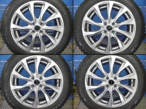 7分山！バルミナ＋ブリザックVRX2●17インチ6J＋40 4穴PCD100●195/60R17●4本●手渡し可！●ライズ ロッキー●(fW860