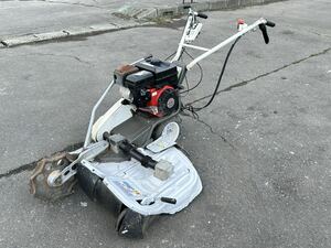 中古 オーレック 自走二面畦草刈機 ウイングモア WM736B 2輪駆動 バック付 草刈機 草刈り機 ガソリンエンジン 三菱 GB181 青森県 十和田市