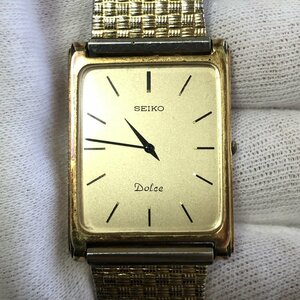 電池交換済 SEIKO DOLCE セイコードルチェ 6730-5530 ゴールド 上位機 IW401BT03SKD//