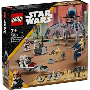 新品未開封 レゴ スターウォーズ 75372 クローントルーパー & バトルドロイド バトルパック ショックトルーパー LEGO STARWARS 送料950円～