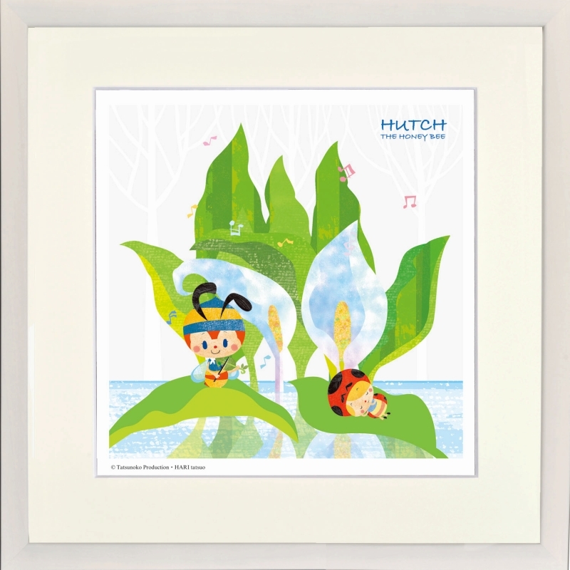 Giclee print, framed painting, Tatsunoko Productions, Hari Tatsuo, Insect Story, Orphan Hatch, Waiting for Spring, 400x400cm, Artwork, Prints, others