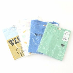 ▲475789 未使用品 Combi mini コンビ ミニ タンクトップ Tシャツ 4枚セット サイズ110cm 120cm キッズ 子ども