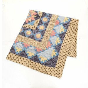 *492427 patchwork quilt multi cover 200×200cm bed sofa kotatsu cover 