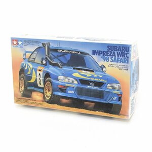 ★491887 未使用品 TAMIYA タミヤ 1/24 プラモデル スバル インプレッサ WRC '98 サファリ SUBARU IMPREZA WRC '98 SAFARI