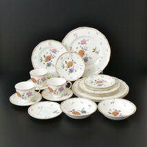 ◎447573 【SALE♪】WEDGWOOD ウェッジウッド 【廃盤・希少】ローズミード 20点まとめて カップ&ソーサー ディナー皿 小皿 中皿 ミニボウル_画像1