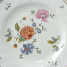 ◎447573 【SALE♪】WEDGWOOD ウェッジウッド 【廃盤・希少】ローズミード 20点まとめて カップ&ソーサー ディナー皿 小皿 中皿 ミニボウル_画像8