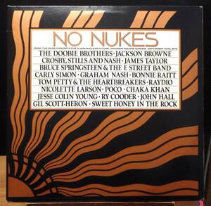 【LR013】V.A.「No Nukes - The Muse Concerts For A Non-Nuclear Future」(3LP), 79 US Original　★ポップ・ロック/ファンク