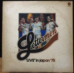 【LJ035】LETTERMEN 「Lettermen Live In Japan '75」(2LP), 75 JPN 白ラベル見本/初回盤 ★日本公演/イージー・リスニング/ボーカル