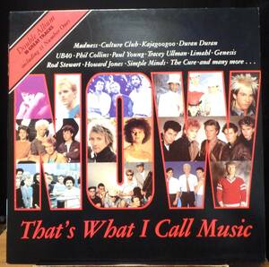 【VPS324】V.A.「Now That’s What I Call Music」(2LP), 83 UK Compilation　★ポップ・ロック/インディー・ロック/シンセ・ポップ