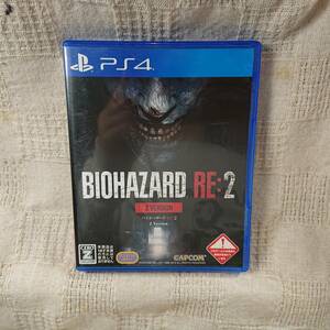 美品[Ac] PS4 Play Station 4 　BIOHAZARD バイオハザード RE:2 Z Version 　定形外郵便250円発送