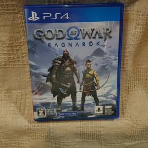 美品[Ac] PS4 Play Station 4 　ゴッド オブ ウォー ラグナロク　GOD OF WAR　RgnROK 　定形外郵便250円発送①