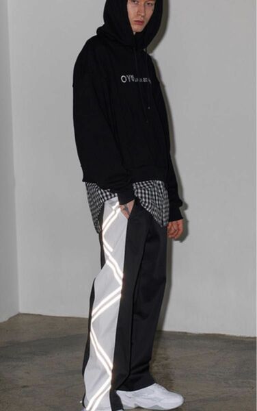 OY 【オーワイ】 REFLECTIVE LINE PANTS - WH