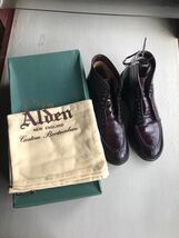 ALDEN オールデン　タンカーブーツ　7.0D_画像10