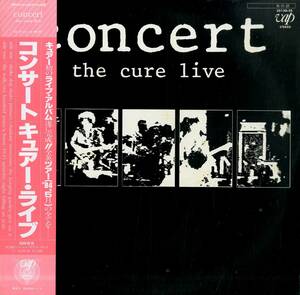 A00579838/LP/ザ・キュアー (THE CURE)「Concert - The Cure Live (1984年・35130-25・ニューウェイヴ・シンセポップ)」