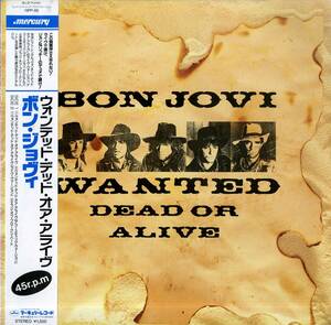 A00580649/12インチ/ボン・ジョヴィ(BON JOVI)「Wanted Dead Or Alive (1987年・15PP-65・ハードロック)」