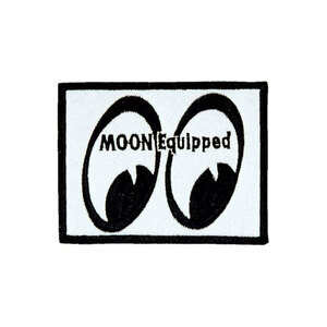 送料70円　MOON Equipped Vintage Patch　MoonEyes パッチ　ワッペン　Sサイズ