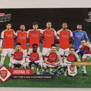 topps now カード アーセナル Arsenal Football Club #074 トップスナウ UCL 2023-24 Card ガブリエウ・マルティネッリGabriel Martinelliの画像1