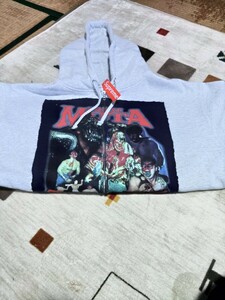 Supreme Muta Zip Up Hooded Sweatshirt Ash Grey　シュプリーム　グレート　ムタ　フーディー　M SIZE