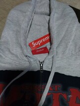 Supreme Muta Zip Up Hooded Sweatshirt Ash Grey　シュプリーム　グレート　ムタ　フーディー　M SIZE_画像3