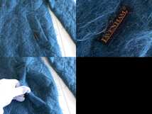 LAVENHAM ラベンハム × LOCHCARRON　ロキャロン　シャギー キルティング コート ・36 ブルー_画像5