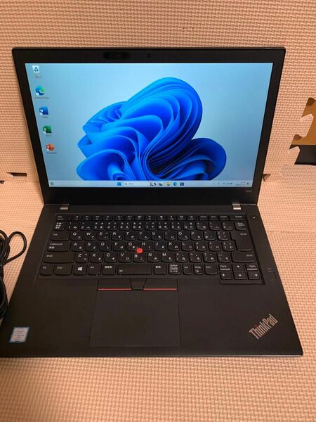 Lenovo ThinkPad T480 Core i5 8350U 1.7GHz/8GB/256GB(SSD)タッチパネル
