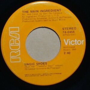 Soul◆USオリジ/C.Slv◆The Main Ingredient - Spinning Around / Magic Shoes◆Main Source / Fakin' the Funkネタ◆7inch/7インチ