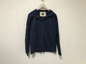 本物プリティーグリーンPrettyGreenコットンマウンテンパーカージャケットメンズサーフアメカジワークミリタリービジネス紺ネイビーXS