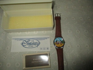 1990年代 ディズニーストア 限定オープニングウオッチ 腕時計 ミッキーマウスとミニーマウス TOYOTA 未使用