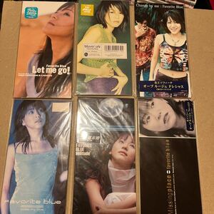 Favorite Blue8cmCDシングル6枚セットアラレちゃん