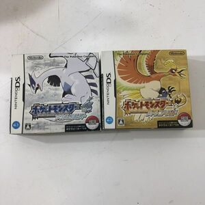 【送料無料】DS ポケットモンスター ハートゴールド ソウルシルバー ポケモン 2点セット まとめ売り AA1018小3101/1003