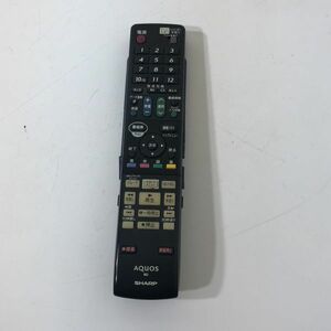 【送料無料】SHARP AQUOS テレビ用 リモコン GA778PA BBA0001小3874/0103