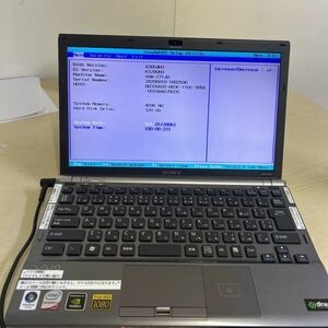 SONY ソニー VAIO ノートPC パソコン 本体のみ PCG-6Z4N VGP-BPS12 ジャンク品 AAL1215小4096/0118